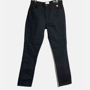 Frame Denim Women's High Rise Jeans - Dark Black